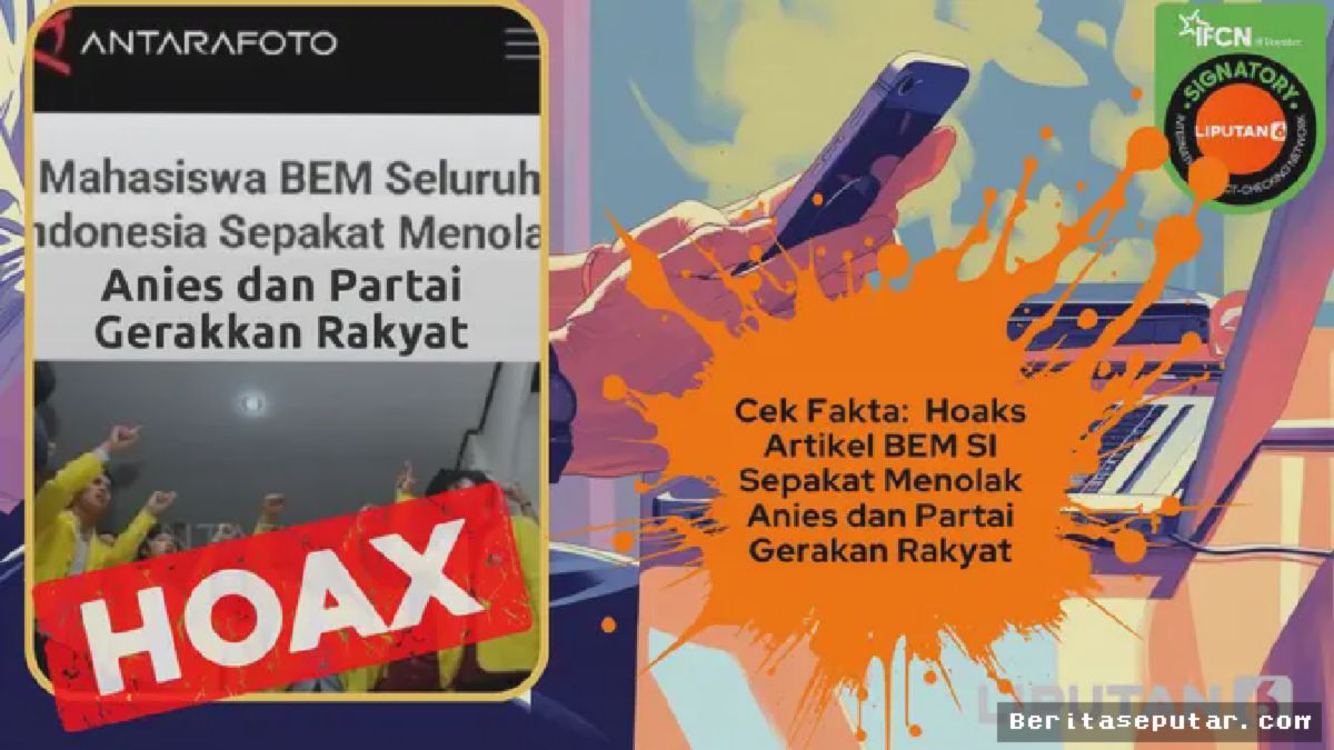 Rumor BEM Tolak Anies, Begini Fakta Sebenarnya