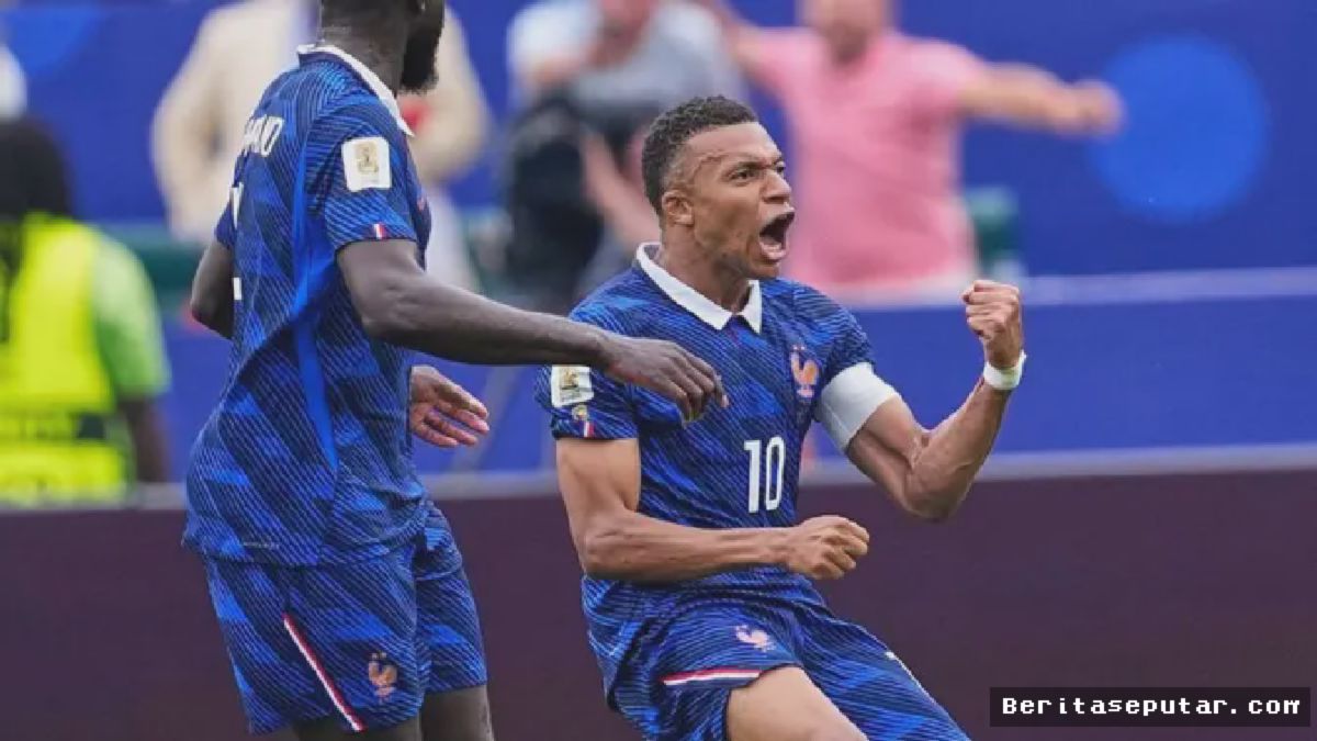 Mbappe Cetak Gol, Prancis Gulung Irak 3-1 di Piala Dunia