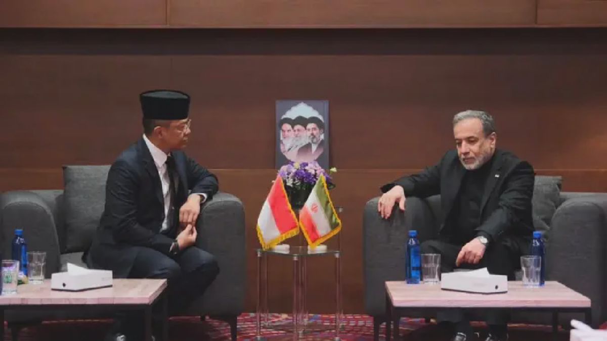 Menlu Sugiono Temui Menlu Iran Bahas Kerja Sama Bilateral