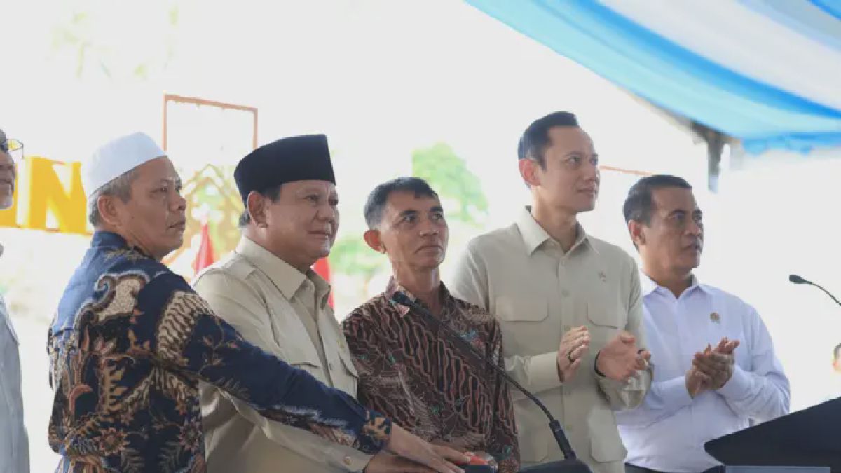 Presiden Prabowo Resmikan Bendungan Meninting di Lombok Barat