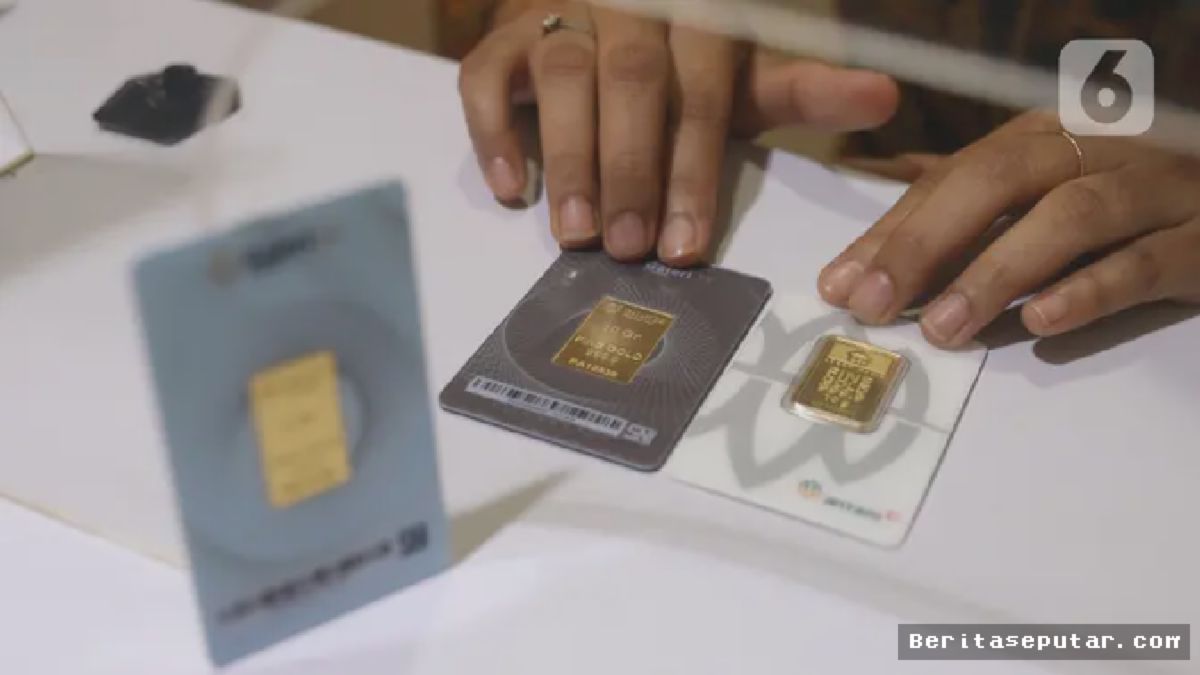 Harga Emas Antam Turun Rp2.000 per Gram di Perdagangan Kamis