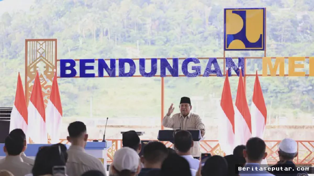 Lombok Barat — Presiden Prabowo Resmikan Bendungan Meninting untuk Ketahanan Air NTB