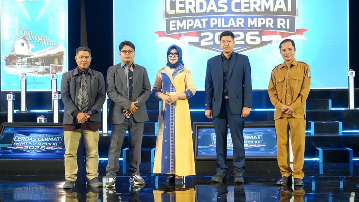 Anggota MPR Buka LCC Empat Pilar di NTB: Tumbuhkan Semangat Kebangsaan Sejak Dini
