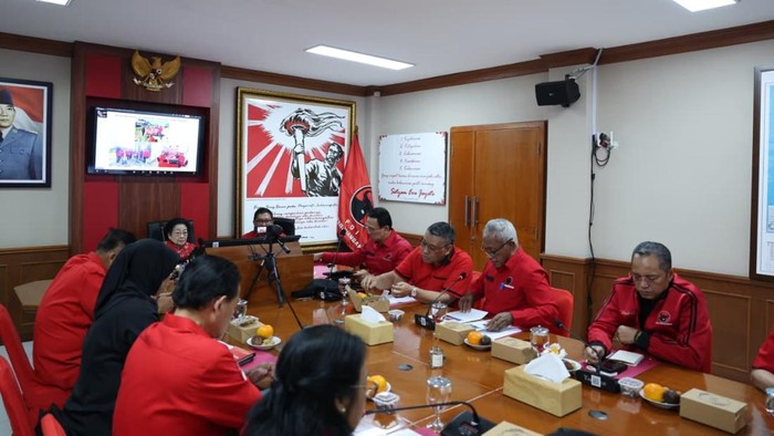 Megawati Pimpin Rapat DPP PDIP Bareng Hasto hingga Ahok, Bahas Antisipasi El Nino
