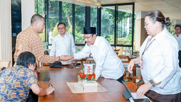 Kemensos Dukung Penuh Pengembangan Ekonomi Tunanetra Lewat Kemitraan dengan Pertuni