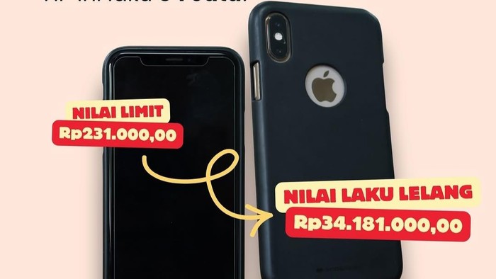 iPhone XS Dilelang Rp 231 Ribu Laku Rp 34 Juta, KPK Jamin Data Sudah Dihapus