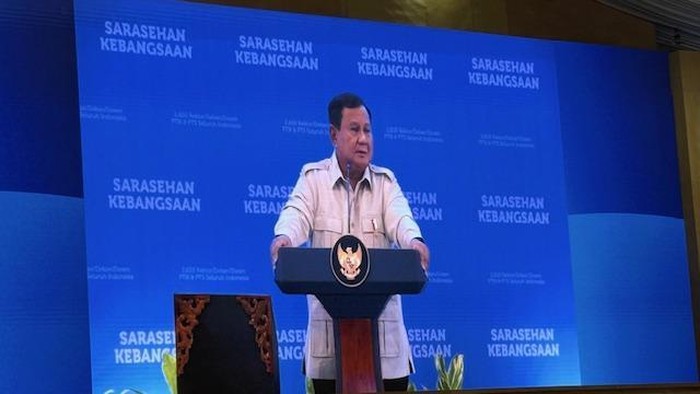 Cara Elite Hadapi Konflik Internal Tentukan Nasib Bangsa, Prabowo Singgung Negara yang Hancur karena Perang