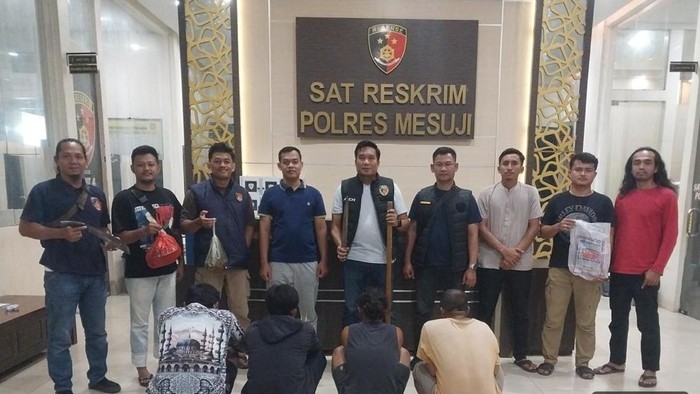 4 Pembunuh Tapir yang Viral Keliaran di Jalinsum Lampung Ditangkap, 2 Buron