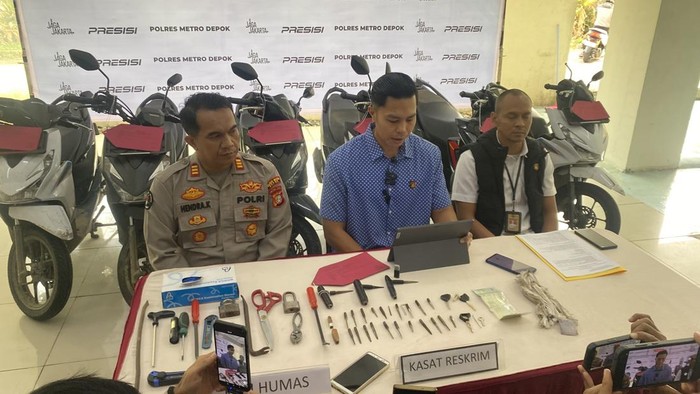 Polisi Bongkar Misteri Tali Pocong yang Dibawa Komplotan Maling Motor di Depok