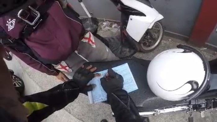 Vloger Rx King Ditilang di Jalan Raya Puncak, Upaya Suap Damai Ditolak Polisi