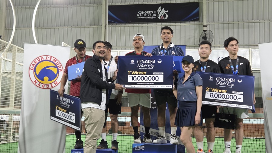 GP Nasdem Manfaatkan Turnamen Padel sebagai Strategi Lembut Gaet Suara Generasi Muda