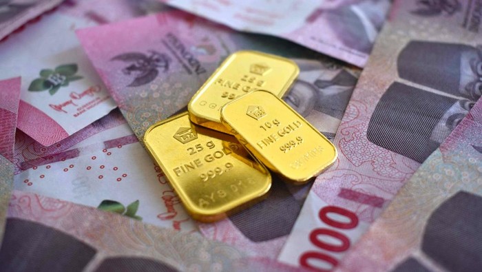 Harga Emas Antam Kembali Terkoreksi, Terendah dalam Sepekan