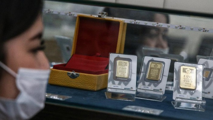 Harga Emas Antam Bangkit dari Pelemahan, Kembali Sentuh Rp2.640.000 per Gram