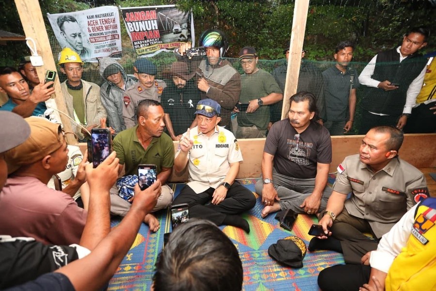 Warga Kampung Arul Cincin Apresiasi Langkah Satgas PRR Perkuat Jembatan Enang-enang