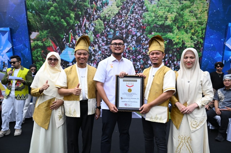 Kue Ketan Talam Durian Raih Rekor Terpanjang Dunia, Jadi Ikon Baru Kuliner Pekanbaru