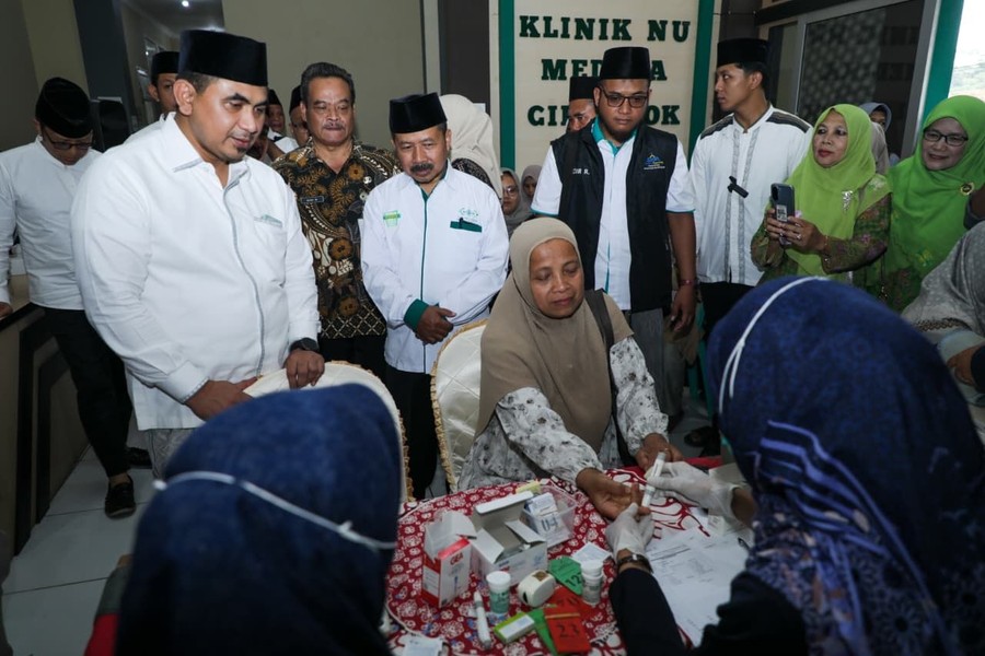 Program Speling Banyumas, Warga Antusias Periksa Kesehatan Gratis