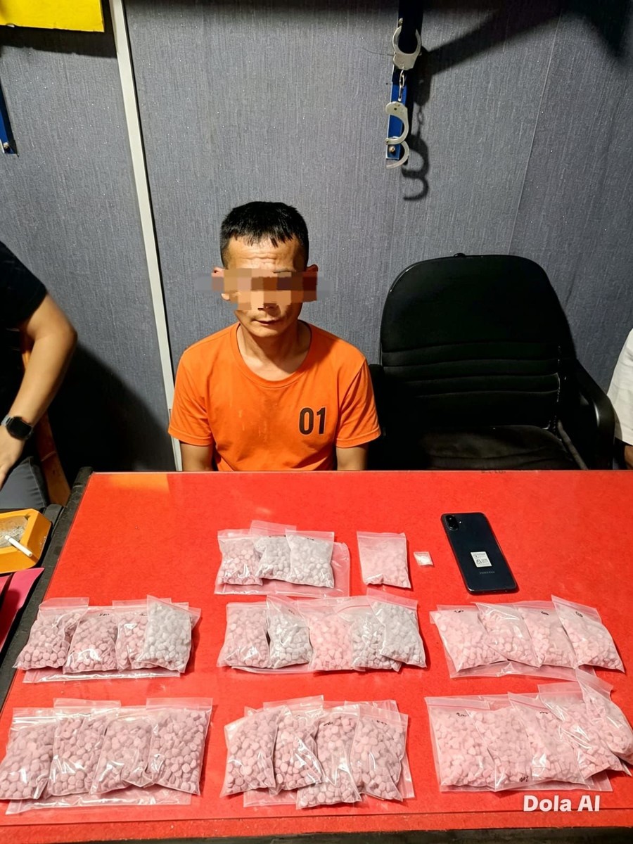 Polres Inhil Tangkap Pengedar Narkoba di Rumah Makan, Ribuan Ekstasi Disita