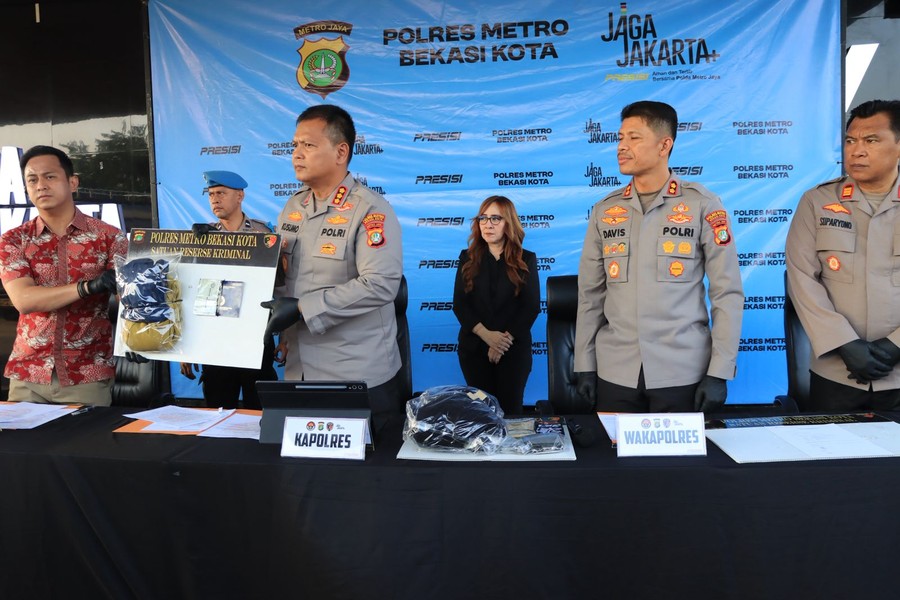 Polisi Bekuk Pencuri Motor di Kayuringin Bekasi, 1 Orang Masih DPO