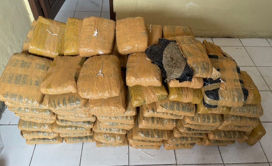 Kecelakaan di Taput Ungkap Penyelundupan 112 Kg Ganja, Kurir Terjepit Tak Bisa Kabur