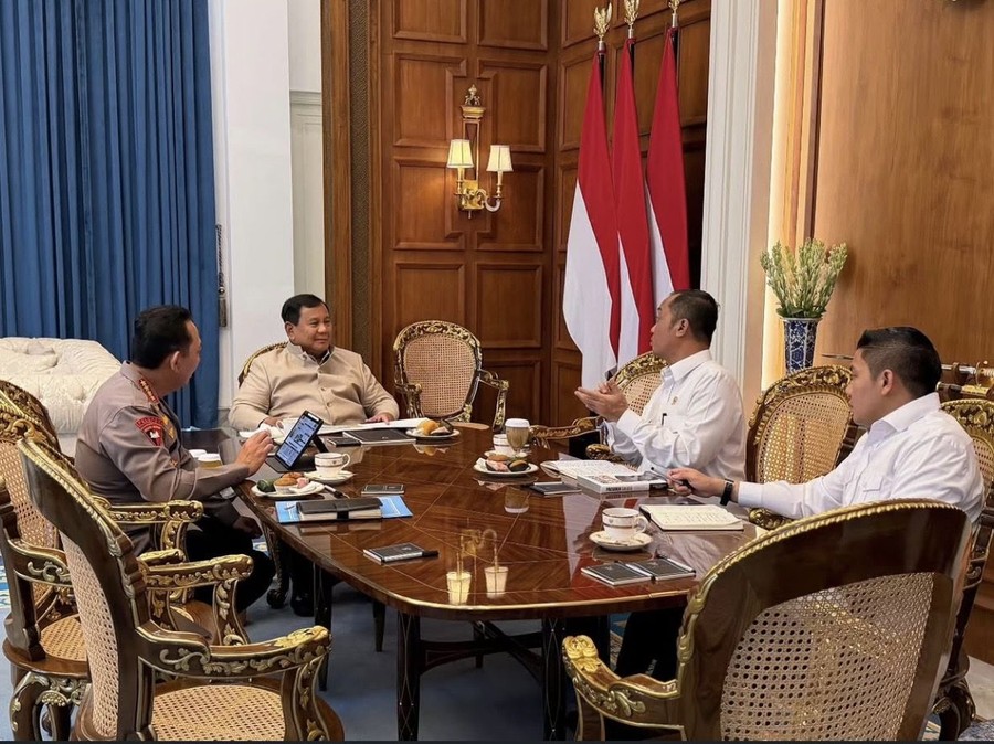 Kapolri Menghadap Presiden, Laporkan Perkembangan Terkini Situasi Keamanan Nasional