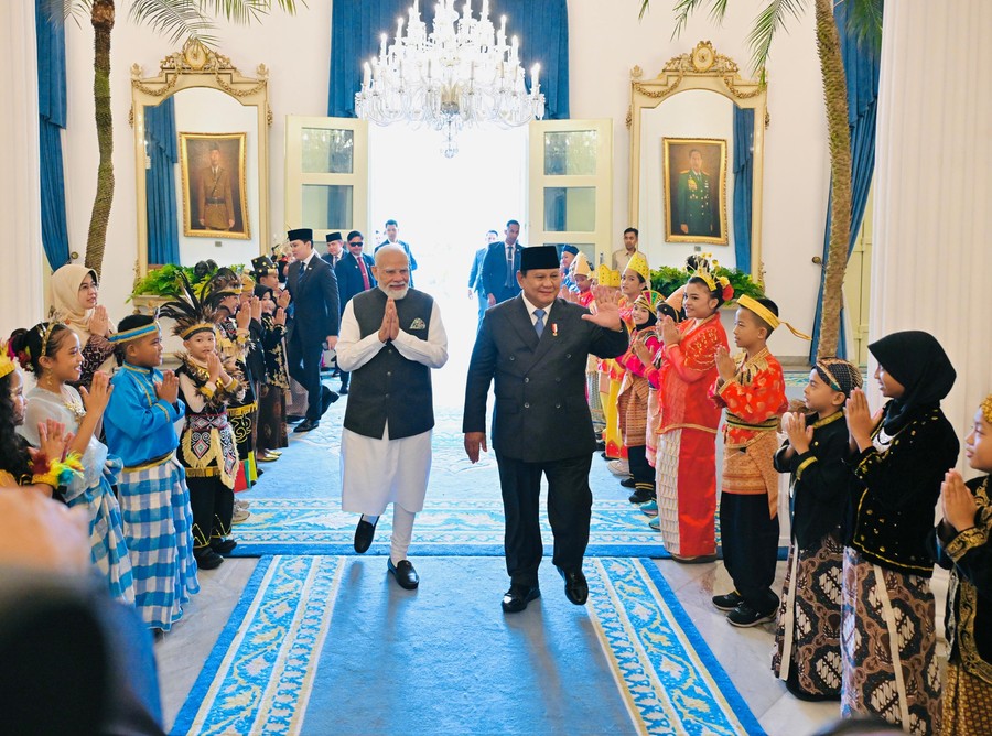 Prabowo Jamu PM India Narendra Modi di Istana Negara: Visi Masa Depan Kita Sama