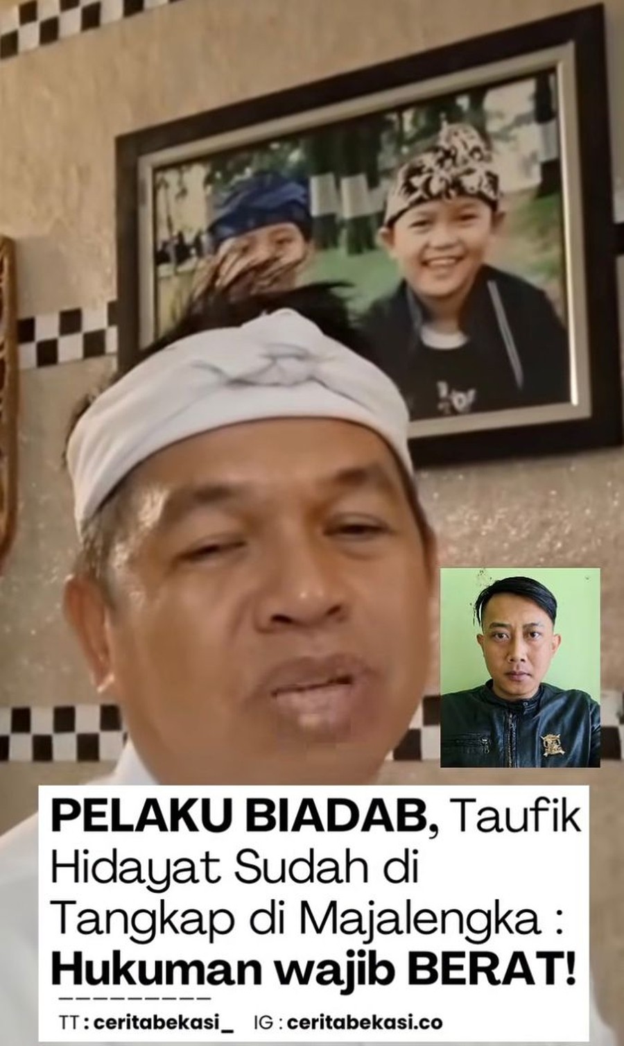KDM Apresiasi Polisi Gercep Tangkap Taufik Hidayat Penyekap Wanita Bandung
