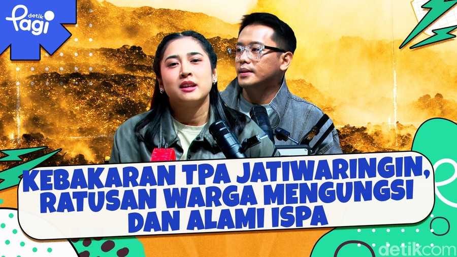 Kebakaran TPA Jatiwaringin Meluas, Ratusan Warga Mengungsi dan Terdampak ISPA