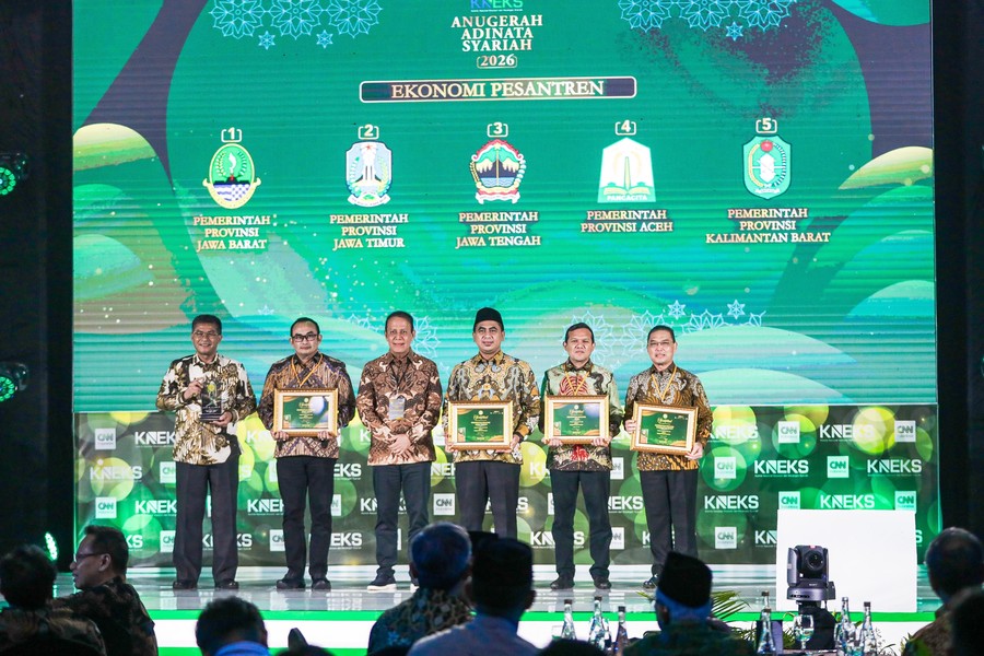 Jateng Sukses Boyong 6 Penghargaan Adinata Syariah, Wapimpin Gus Yasin Percepat Realisasi Kawasan Industri Halal
