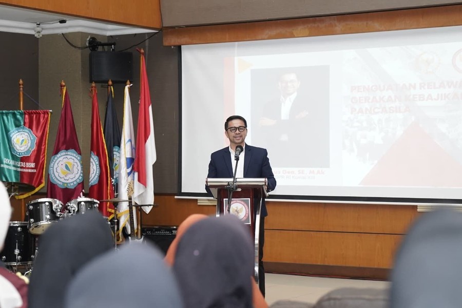 Marinus Gea Serukan Pengamalan Pancasila Lewat Gerakan Relawan Kebajikan