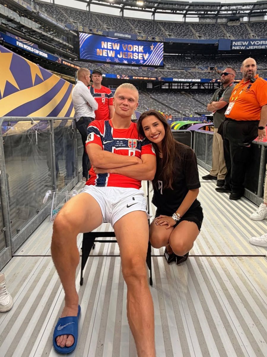 Isabel Haugseng Tulis Pesan Bangga untuk Erling Haaland Usai Norwegia Kalahkan Brasil