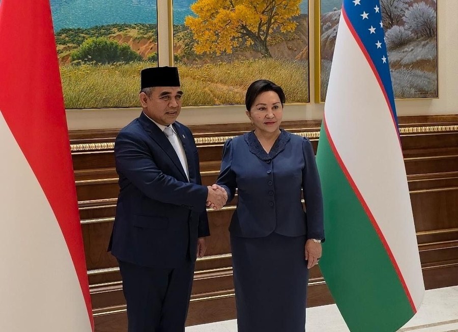 Ketua MPR Ahmad Muzani Dorong Penguatan Kerja Sama Industri Halal dan Wisata Religi dengan Uzbekistan