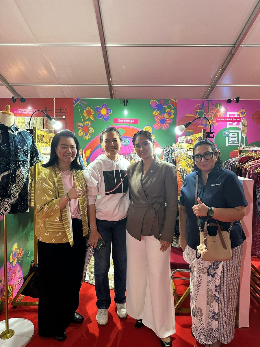 Intip Usaha Batik Modern Binaan BRI yang Jadi Pilihan Ibu-ibu Wamen