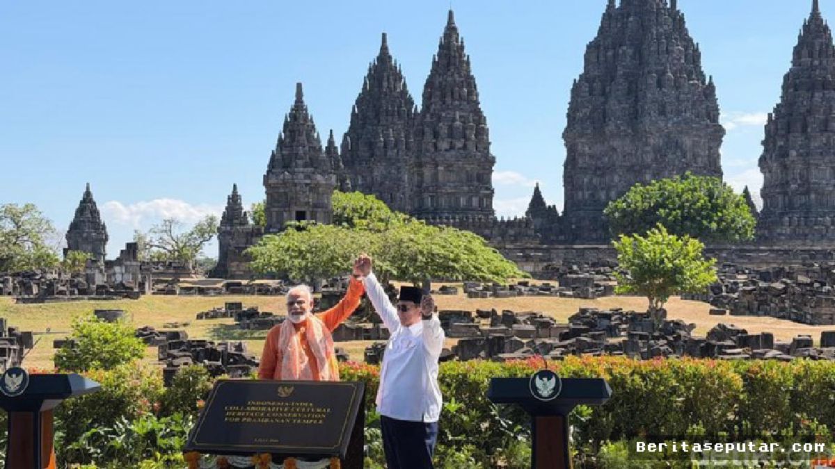 Modi Yakin Restorasi Prambanan Dongkrak Wisatawan India ke Indonesia