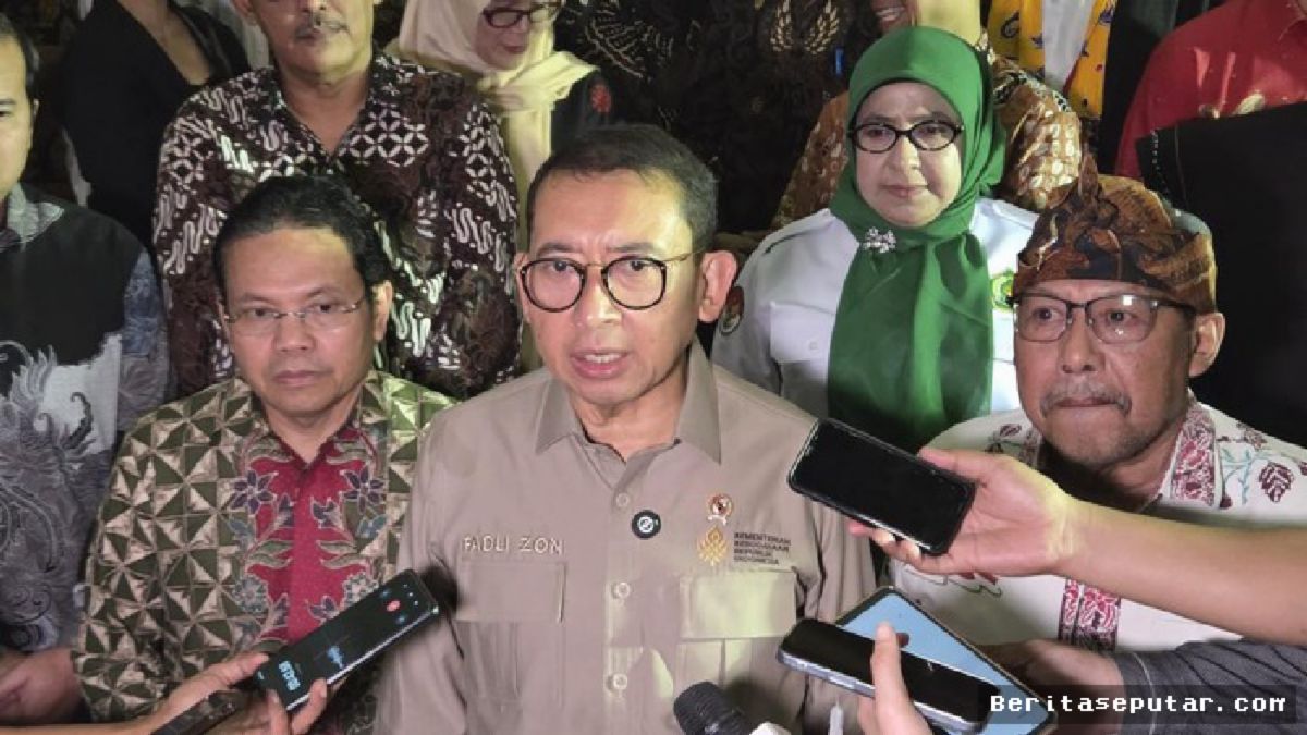 Jakarta — Fadli Zon Sebut Ziarah Gunung Kawi Bagian Tradisi Lama