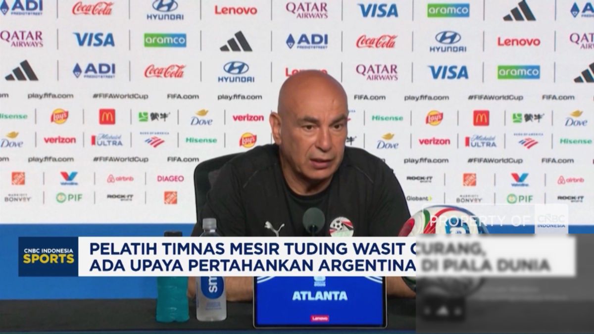 Pelatih Mesir Tuding Wasit Piala Dunia Sengaja Pertahankan Argentina