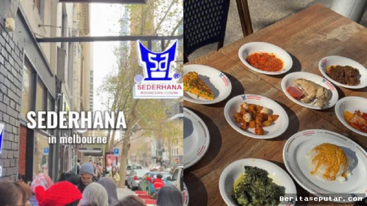 Restoran Sederhana Hadir di Australia, WNI Antre Panjang Demi Nasi Padang