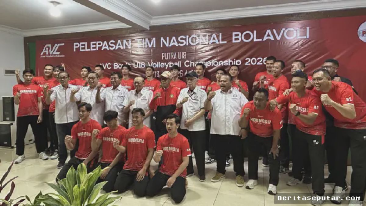 Bogor — PBVSI Lepas Timnas Voli Putra ke SEA V Cup 2026