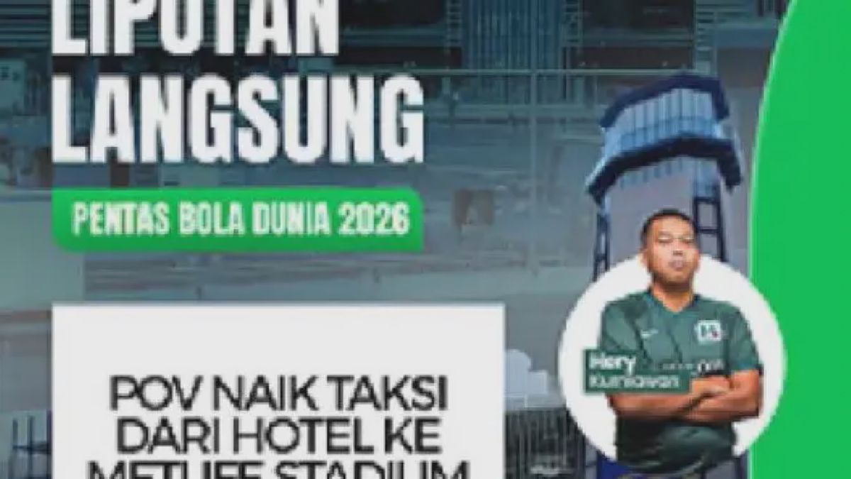 Jurnalis KLY Sports Naik Taksi Menuju MetLife Stadium Piala Dunia