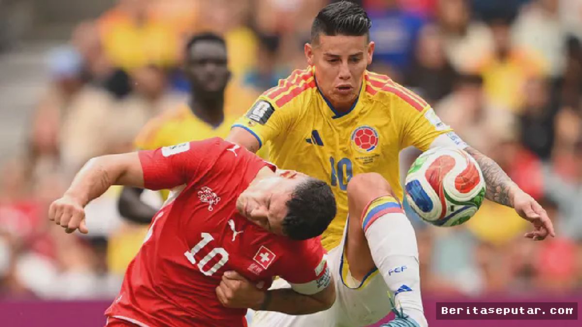 Granit Xhaka dan James Rodriguez Berjibaku di 16 Besar Piala Dunia 2026