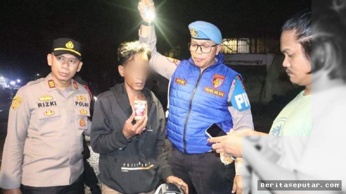 Jakarta Barat — Polisi Tangkap Pria Bawa Sabu Saat Patroli Dini Hari