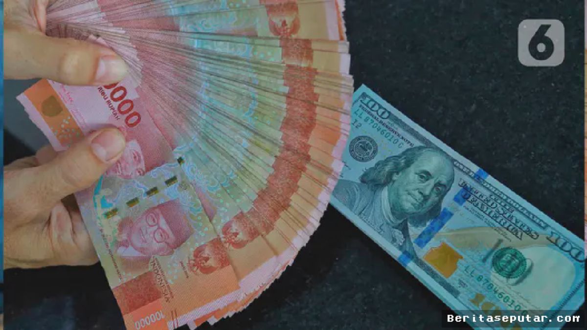 Jakarta — Rupiah Ditutup Melemah ke Rp15.616,5 per Dolar AS