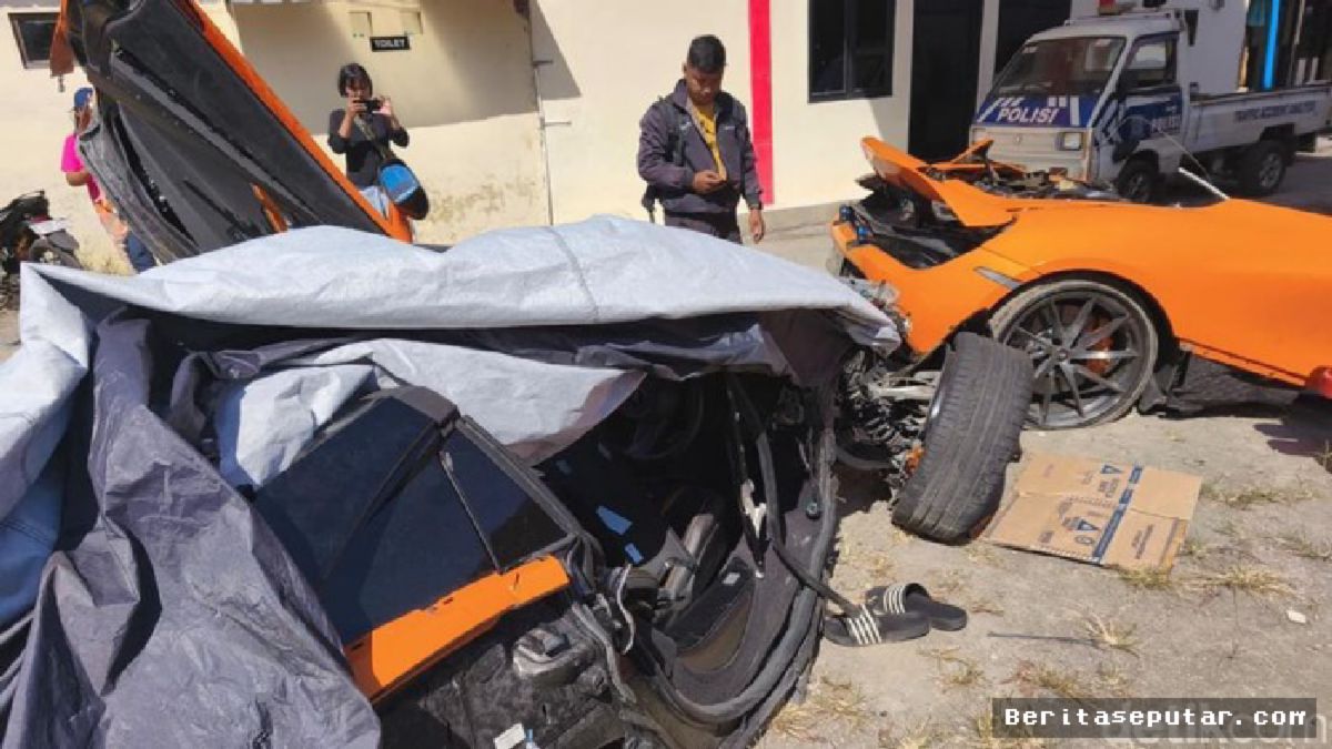 Solo — Detik-detik McLaren Andra ST Selip Usai Menyalip,
