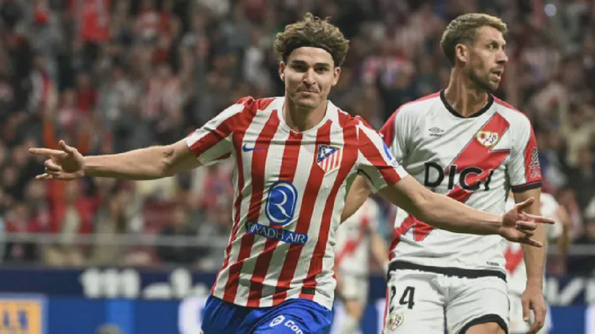 Julian Alvarez Cetak Hattrick, Atletico Madrid Bungkam Rayo Vallecano