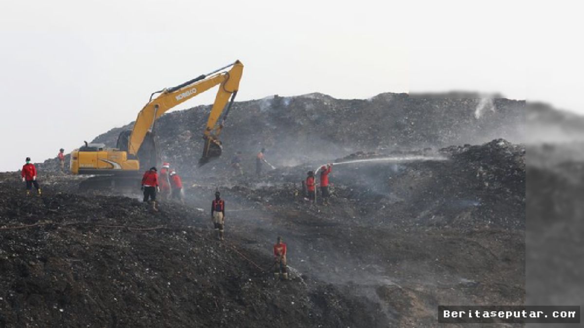 Kabupaten Tangerang — 49% Lahan TPA Jatiwaringin Padam di Hari Ke-9