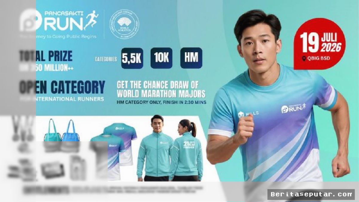 BSD City — Pendaftaran Pancasakti Run 2026 Dibuka, Ini Caranya