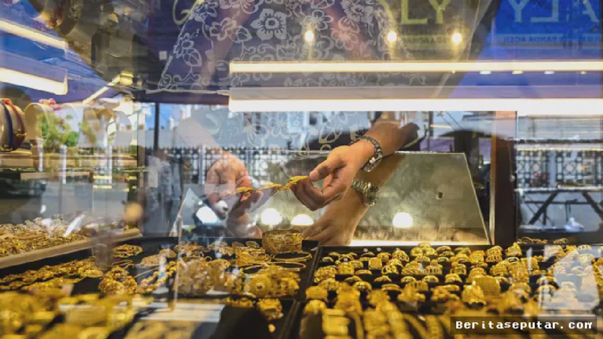 BANDA ACEH — Harga Emas Antam Naik Tipis, Masyarakat Makin Hati-hati Berinvestasi