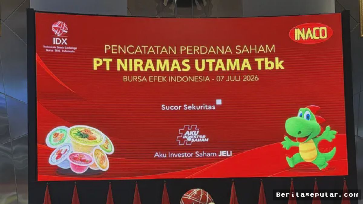 Di balik kemegahan panggung utama Bursa Efek Indonesia yang berhiaskan layar digital