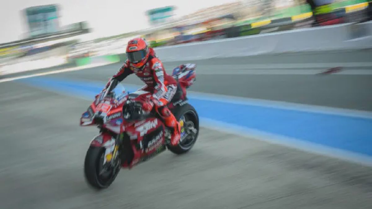 Marc Marquez Uji Kecepatan Ducati pada Sesi FP1 MotoGP Le Mans