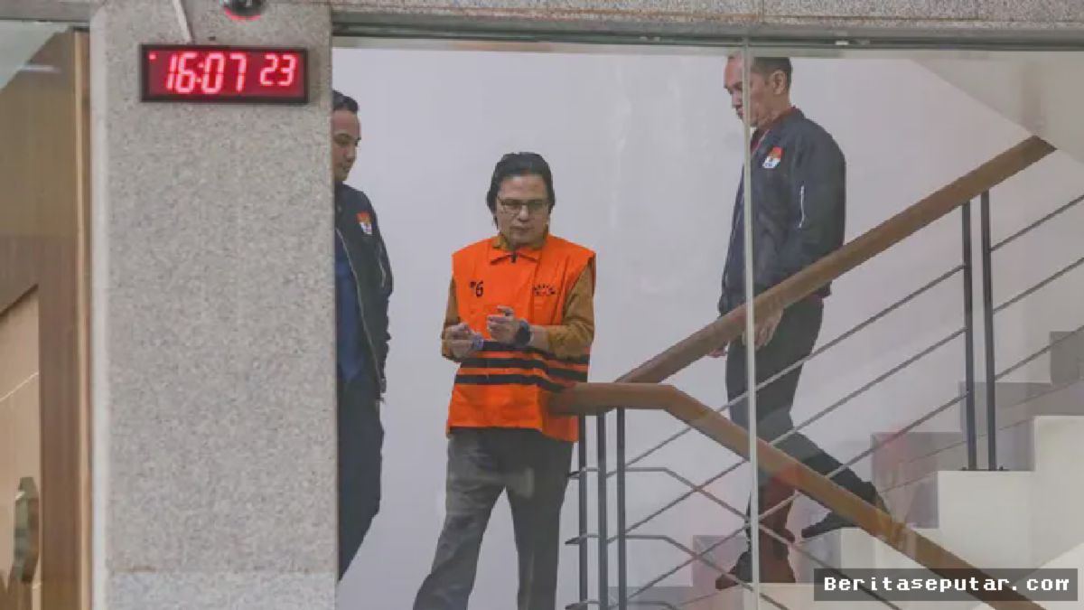 Jakarta — Rompi Oranye Menyelimuti Ma’ruf Cahyono, Mantan Sekjen MPR Resmi Ditahan KPK