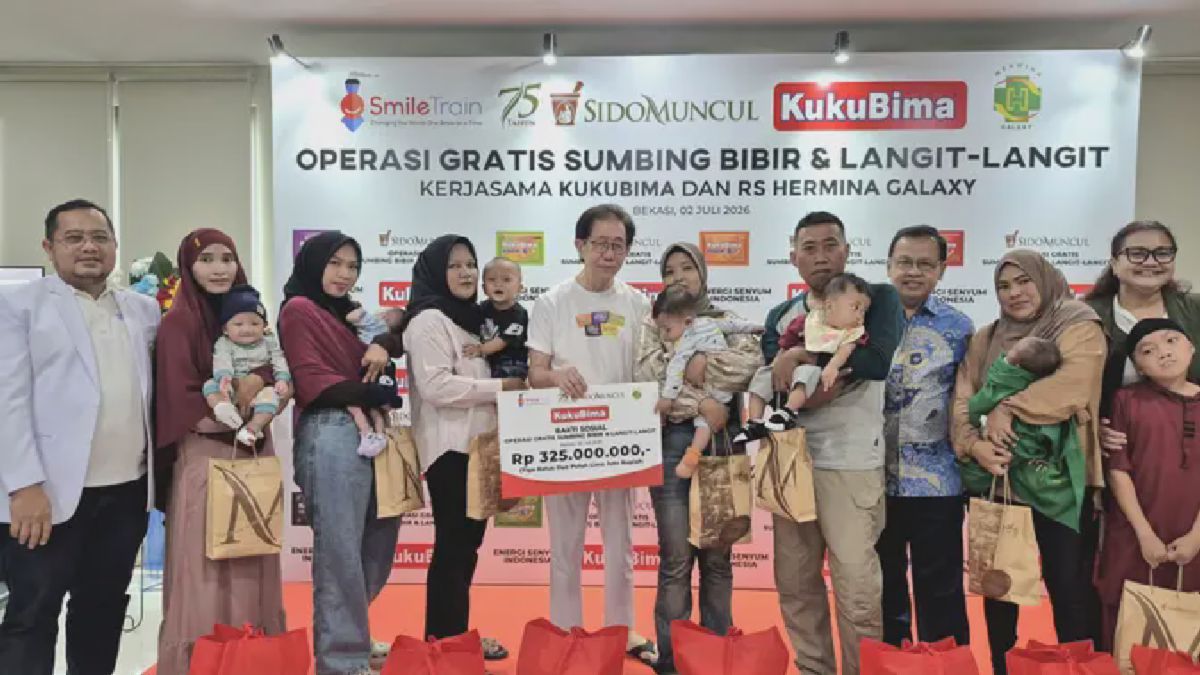 Sido Muncul Salurkan Bantuan Rp325 Juta untuk Operasi Sumbing Bibir